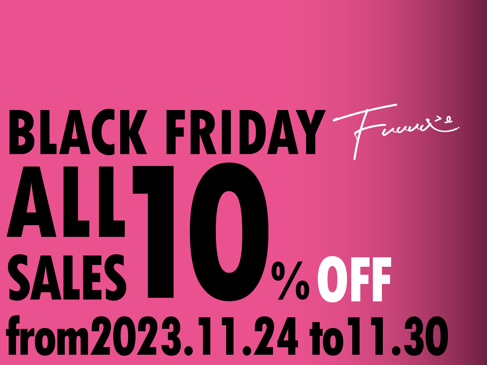 ⚡⚡BLACK FRIDAYセール開催決定⚡⚡