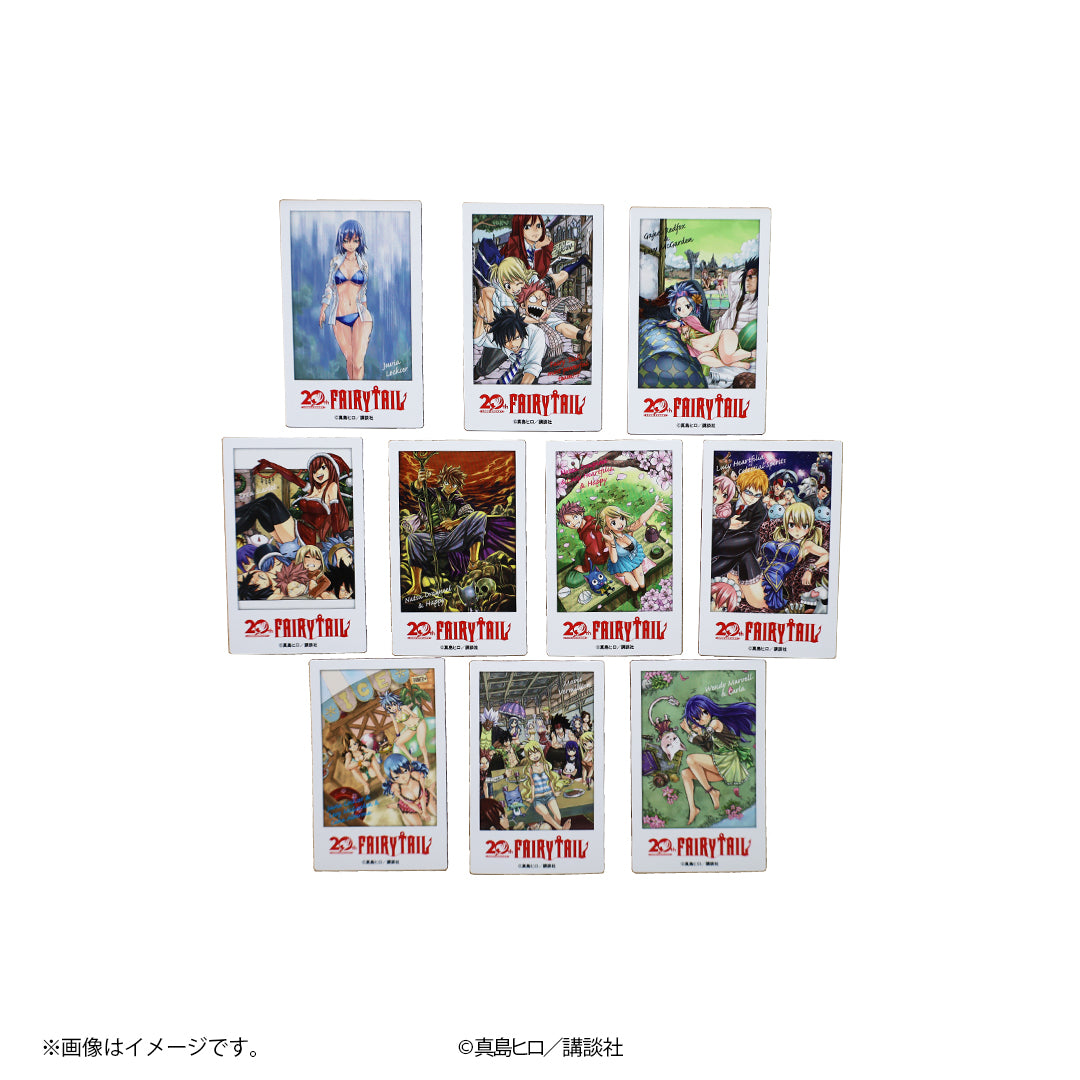 連載20周年記念『FAIRY TAIL』ベストショット！チェキ風カード【2026年