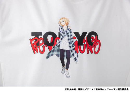 [Mikey] [TV anime "Tokyo Revengers"] Hoodie (white)