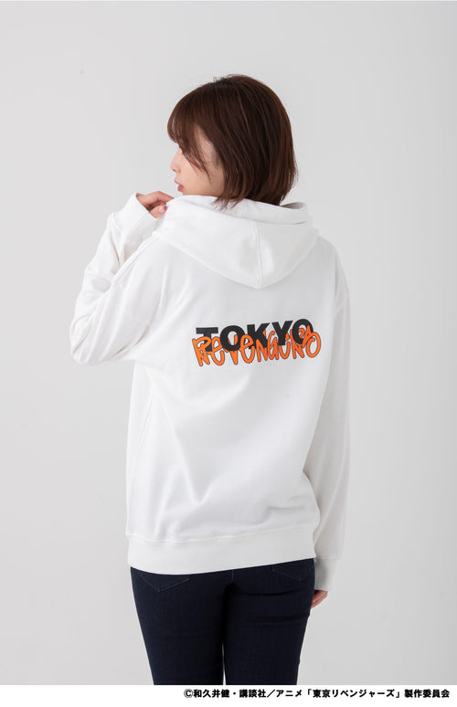 [Mitsuya] [TV Anime "Tokyo Revengers"] Hoodie (White)