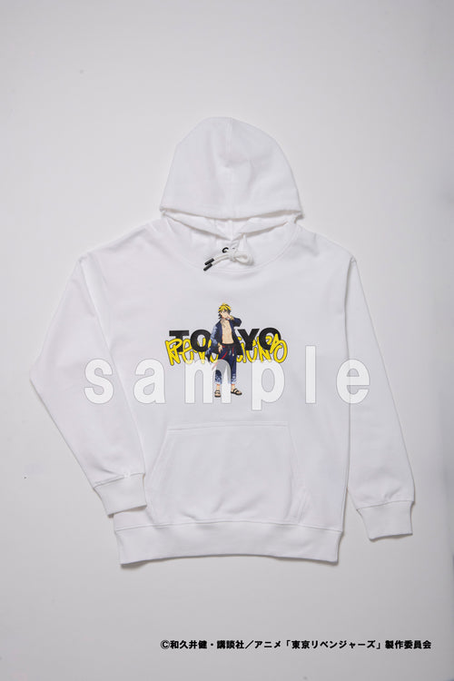 [Kazutora] [TV Anime "Tokyo Revengers"] Hoodie (White)