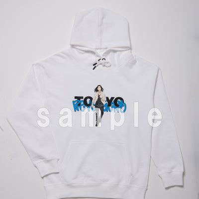 [Baji] [TV Anime "Tokyo Revengers"] Hoodie (White)