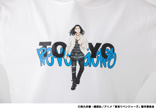 [Baji] [TV Anime "Tokyo Revengers"] Hoodie (White)