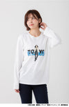 [Baji] [TV Anime "Tokyo Revengers"] Long-sleeved T-shirt (White)