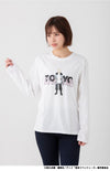 [Draken] [TV Anime "Tokyo Revengers"] Long-sleeved T-shirt (White)