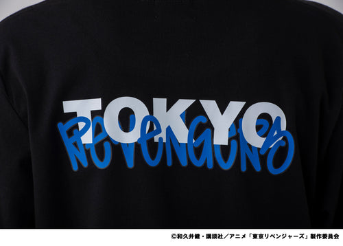 [Baji] [TV Anime "Tokyo Revengers"] Long-sleeved T-shirt (Black)