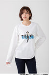 [Baji] [TV Anime "Tokyo Revengers"] Long-sleeved T-shirt (White)