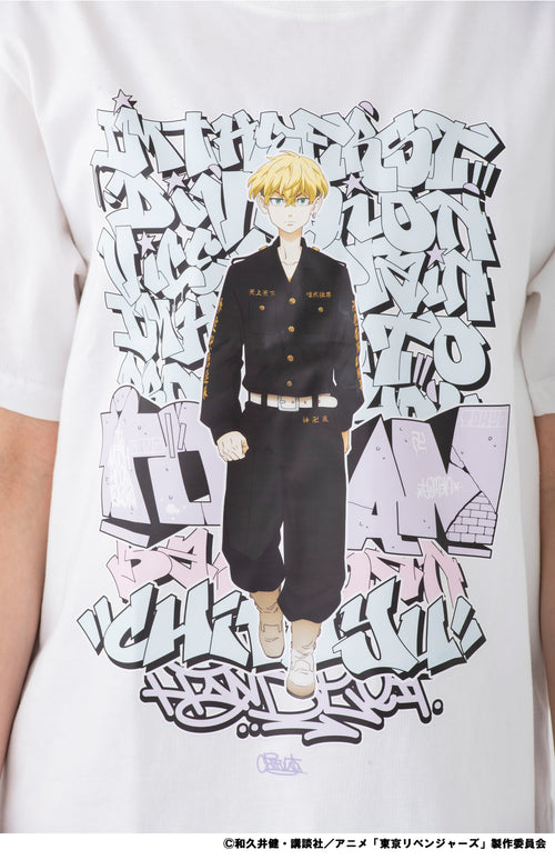 [Chifuyu] [TV Anime "Tokyo Revengers"] T-shirt (White)