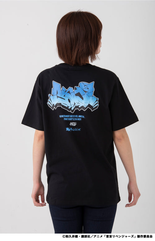 [Baji] [TV Anime "Tokyo Revengers"] T-shirt (Black)
