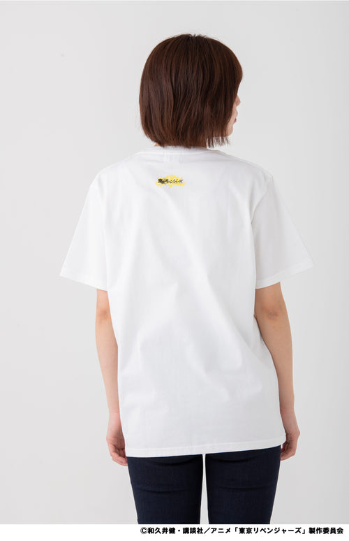 [Kazutra] [TV Anime "Tokyo Revengers"] Long-sleeved T-shirt (White)