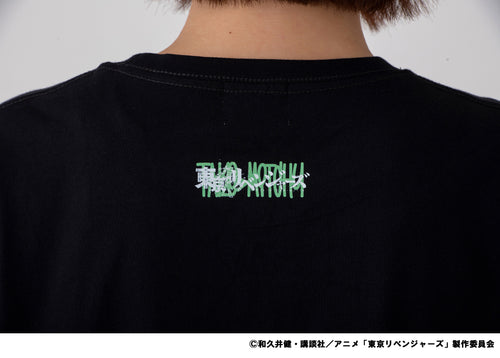 【タケミチ】【TVアニメ『東京リベンジャーズ』】Tシャツ（ブラック）