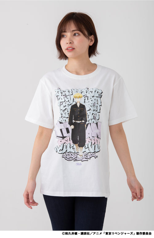 [Chifuyu] [TV Anime "Tokyo Revengers"] T-shirt (White)