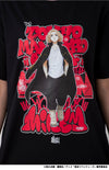 [Mikey] [TV anime "Tokyo Revengers"] T-shirt (black)