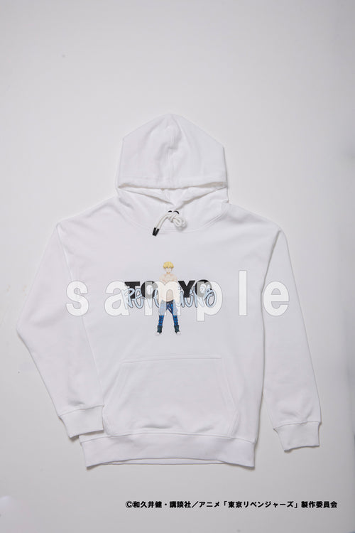 [Chifuyu] [TV Anime "Tokyo Revengers"] Hoodie (White)