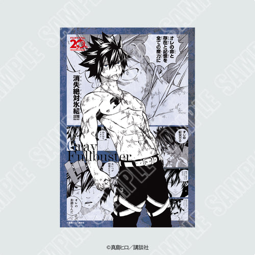 連載20周年記念『FAIRY TAIL』人物紹介！名シーンポストカード　グレイ【2026年11月初旬より順次配送予定】