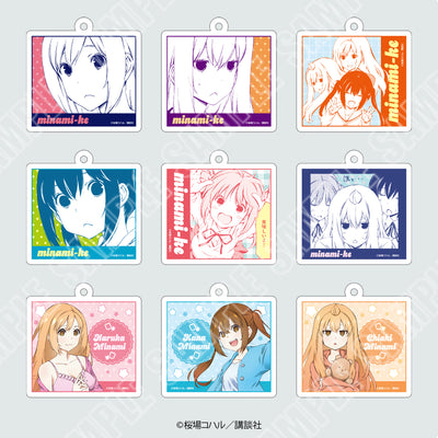 原作「みなみけ」アクリルキーホルダー