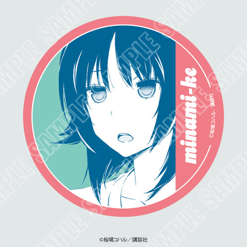 原作「みなみけ」缶バッジ（春香グループ）