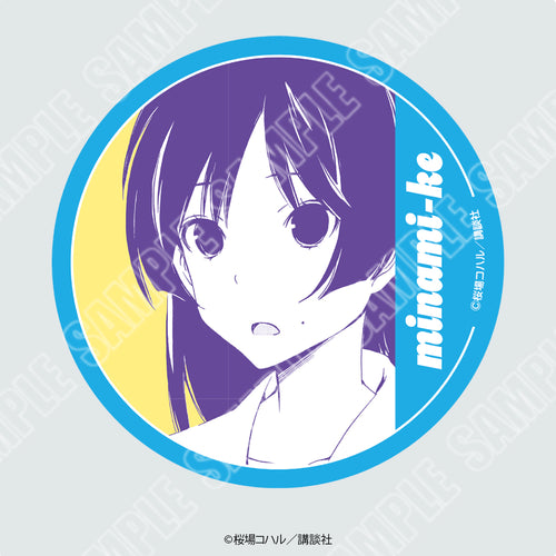 原作「みなみけ」缶バッジ（夏奈グループ）