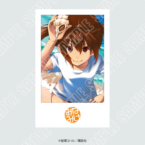 原作「みなみけ」チェキ風カード