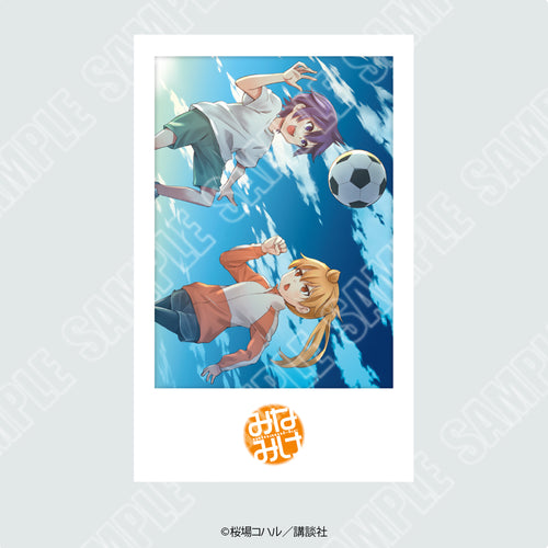 原作「みなみけ」チェキ風カード