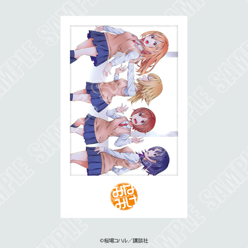 原作「みなみけ」チェキ風カード