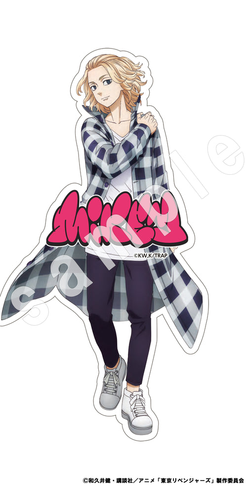 [Mikey] [TV anime "Tokyo Revengers"] life-size sticker